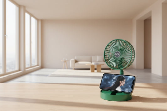 Ventilateur Pliant USB – Le frais partout, sans compromis